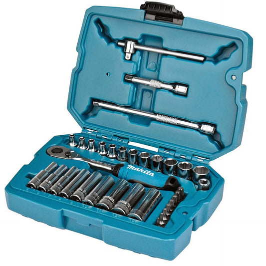 Makita 34-Piece Socket Set – Comprehensive Toolkit for All Your Fastening Tasks